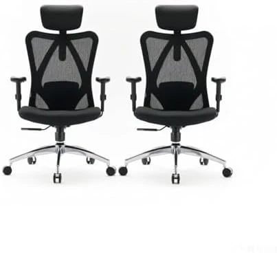 Office Chair Ergonomic Desk Chair, Breathable Mesh Design High Back Computer Chair, Adjustable Headrest and Lumbar... — Smart Chairs, SIHOO