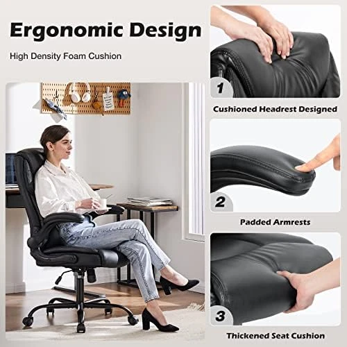 PU Leather Office Chair — Smart Chairs, DUMOS