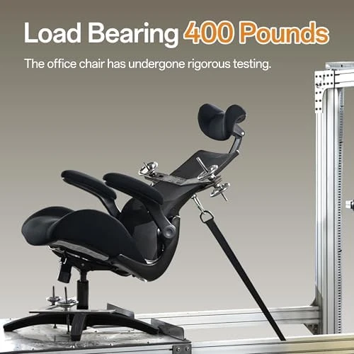 Big and Tall Ergonomic Executive Chair with Wide Seat — Smart Chairs, BOLISS