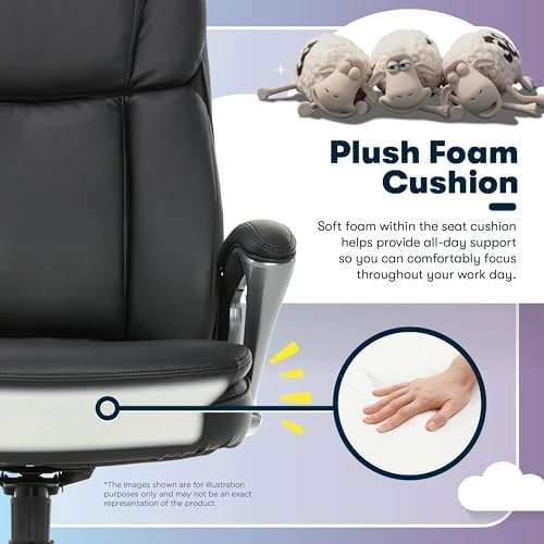 Big and Tall Executive Office Chair — Smart Chairs, Serta