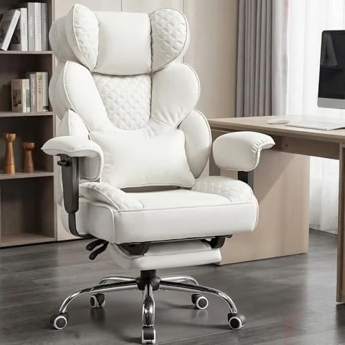 Big and Tall Office Chair with Footrest — Smart Chairs, COMHOMA