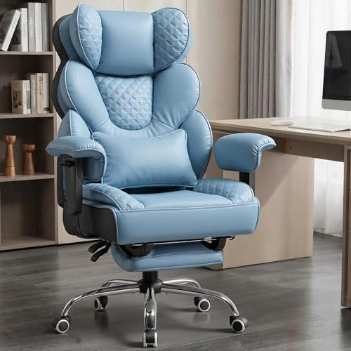 Big and Tall Office Chair with Footrest — Smart Chairs, COMHOMA