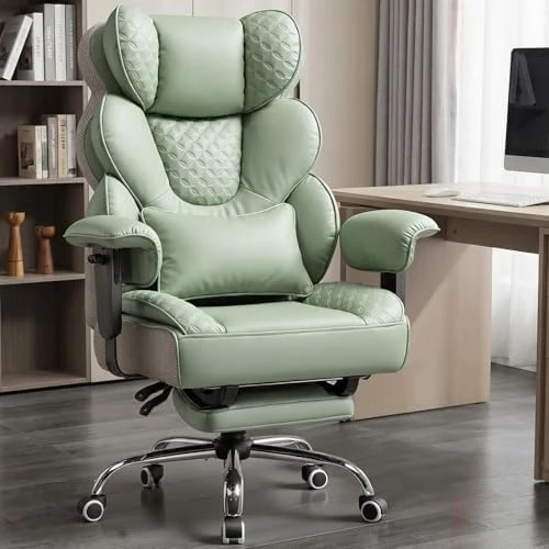Big and Tall Office Chair with Footrest — Smart Chairs, COMHOMA