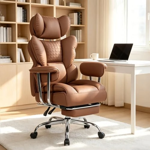 Big and Tall Office Chair with Footrest — Smart Chairs, Simple Deluxe