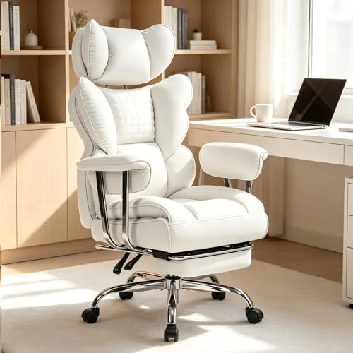 Big and Tall Office Chair with Footrest — Smart Chairs, Simple Deluxe