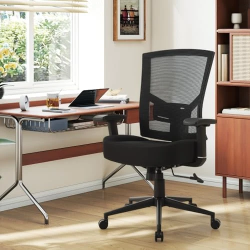 Big and Tall Office Chair with Lumbar Support — Smart Chairs, MAHOMICO