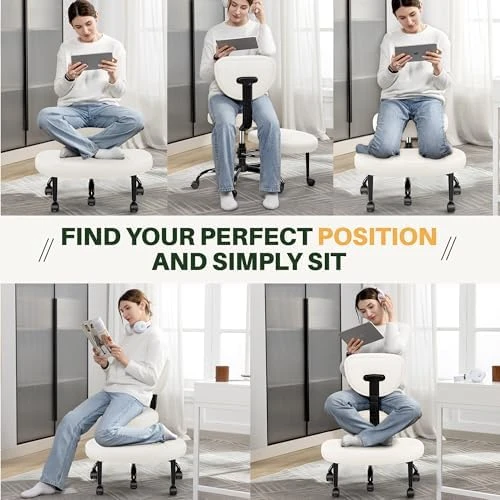 Criss Cross Office Chair with Wheels — Smart Chairs, Primy