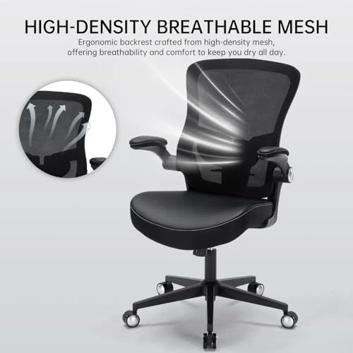 Ergonomic Heavy Duty Office Chair with Adjustable Lumbar Support — Smart Chairs, Heromate