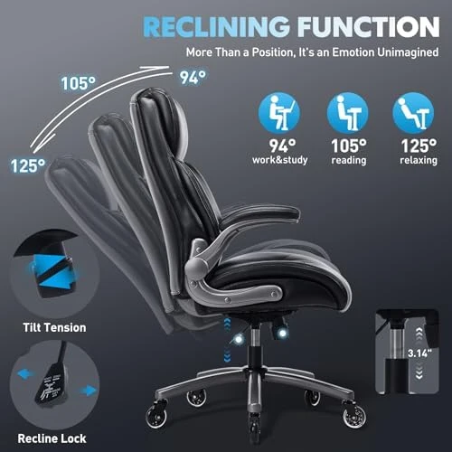 Ergonomic High-Back Executive Office Chair — Smart Chairs, MALOL