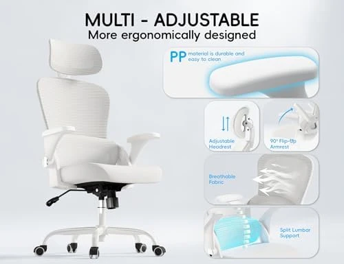Ergonomic Office Chair with Back Support — Smart Chairs, TRALT