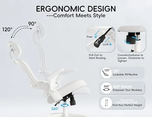 Ergonomic Office Chair with Back Support — Smart Chairs, TRALT