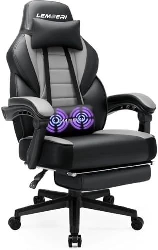 Gaming Chair with Footrest — Smart Chairs, LEMBERI