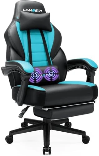 Gaming Chair with Footrest — Smart Chairs, LEMBERI