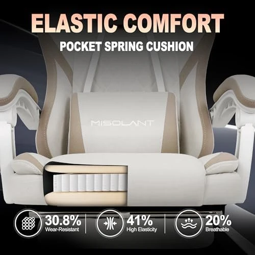 Gaming Chair with Footrest — Smart Chairs, Misolant
