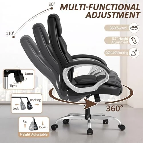 High Back Computer Desk Chair — Smart Chairs, Homall
