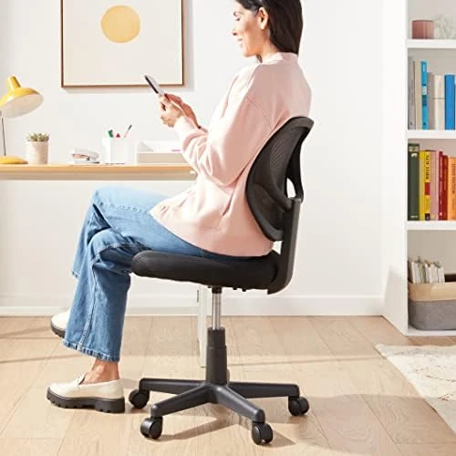Low Back Office Chair, Breathable Mesh — Smart Chairs, Amazon Basics