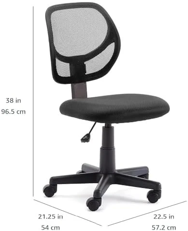 Low Back Office Chair, Breathable Mesh — Smart Chairs, Amazon Basics