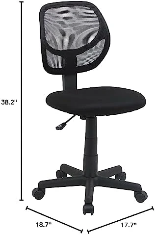 Low Back Office Chair, Breathable Mesh — Smart Chairs, Amazon Basics