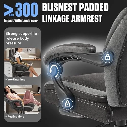 Massage Office Chair with Foot Rest — Massage Chairs, BLISNEST