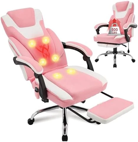 Massage Office Chair with Foot Rest — Massage Chairs, BLISNEST