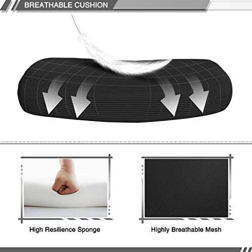 Mesh Ergonomic Office Chair with Footrest — Smart Chairs, Qulomvs