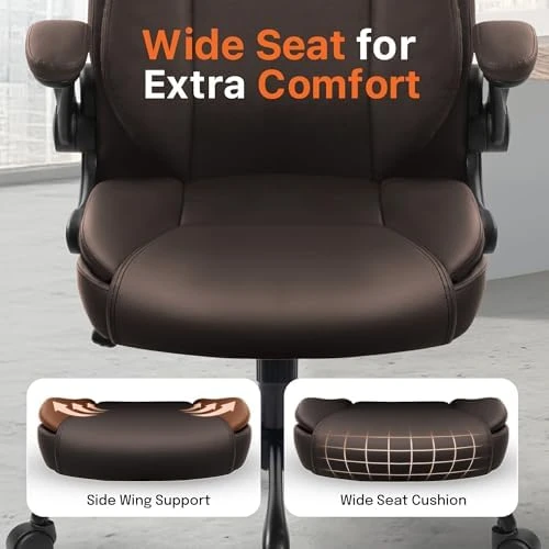 Office Desk Gaming Computer Home Chair Ergonomic Executive High Back Support Flip-up Arms Adjustable Height Swivel... — Smart Chairs, NEO CHAIR