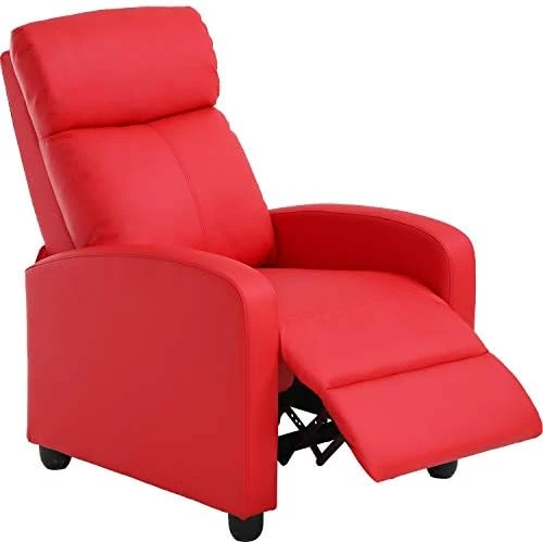 Recliner Sofa Massage Chair with Lumbar Support and Padded Backrest — Massage Chairs, FDW