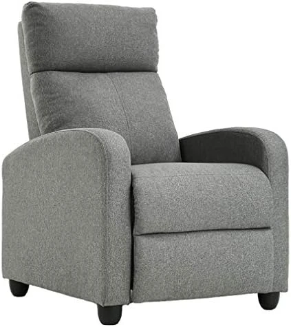 Recliner Sofa Massage Chair with Lumbar Support and Padded Backrest — Massage Chairs, FDW