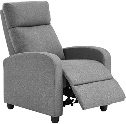 Recliner Sofa Massage Chair with Lumbar Support and Padded Backrest — Massage Chairs, FDW