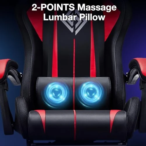 RGB Gaming Chair with Bluetooth Speakers and LED Lights — Smart Chairs, VANSPACE