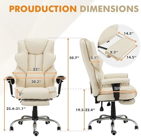 6-Point Massage Executive Chair — Massage Chairs, HOMREST