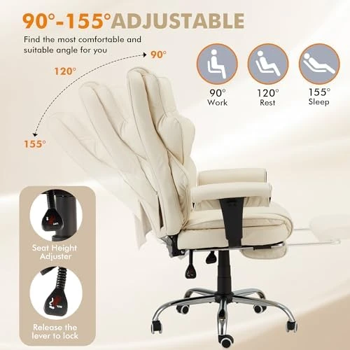 6-Point Massage Executive Chair — Massage Chairs, HOMREST