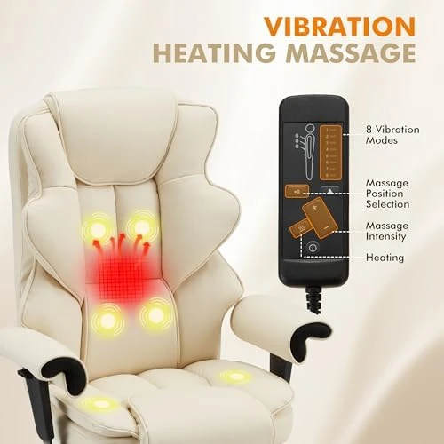 6-Point Massage Executive Chair — Massage Chairs, HOMREST