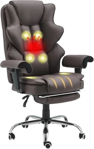6-Point Massage Executive Chair — Massage Chairs, HOMREST