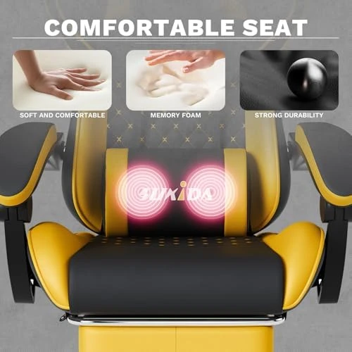 Ergonomic Video Gamer Chair — Massage Chairs, SUKIDA