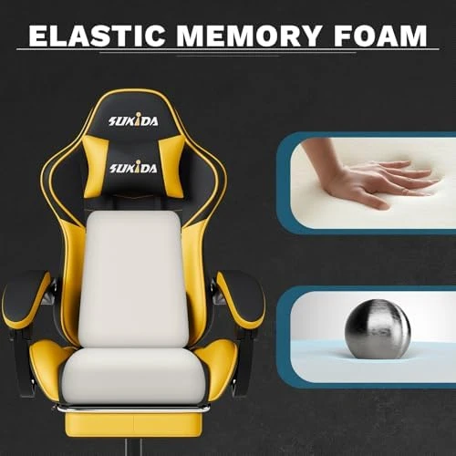 Ergonomic Video Gamer Chair — Massage Chairs, SUKIDA