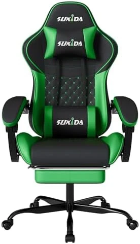 Ergonomic Video Gamer Chair — Massage Chairs, SUKIDA