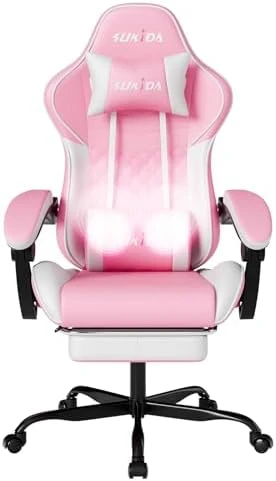 Ergonomic Video Gamer Chair — Massage Chairs, SUKIDA