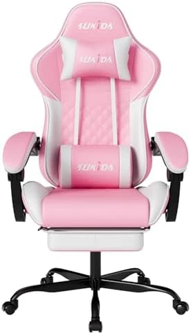 Ergonomic Video Gamer Chair — Massage Chairs, SUKIDA