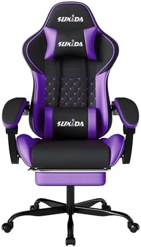 Ergonomic Video Gamer Chair — Massage Chairs, SUKIDA