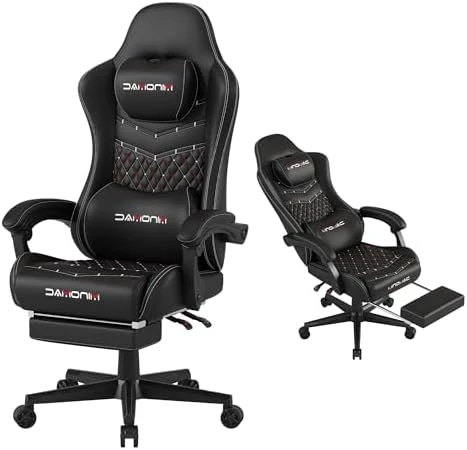 Gaming Chair with Footrest and Lumbar Support — Smart Chairs, MINOMAC