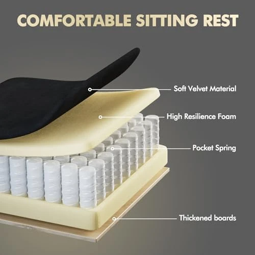 Gaming Chair with Footrest Massage Lumbar Cushion — Smart Chairs, Generic