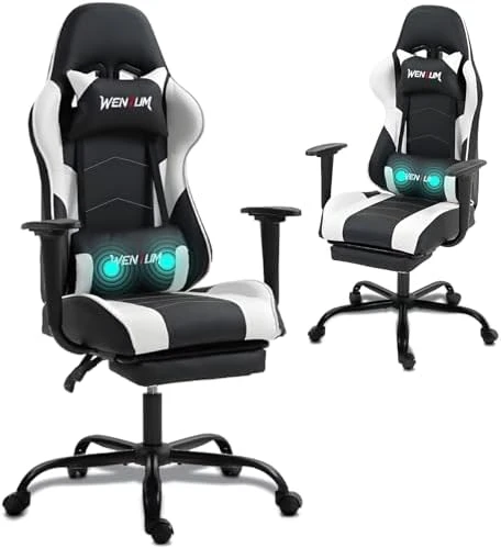 Gaming Chair with Footrest — Smart Chairs, WENTUM