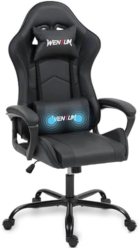 Gaming Chair with Footrest — Smart Chairs, WENTUM