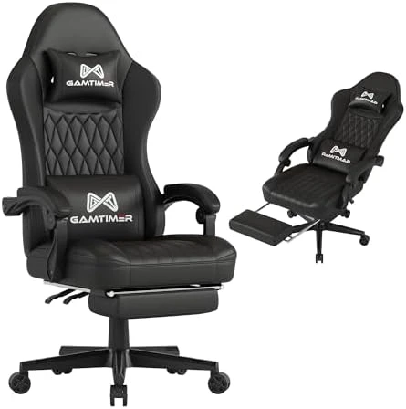 Gaming Chair with Footrest — Smart Chairs, Gamtimer