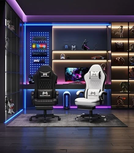 Gaming Chair with Footrest — Smart Chairs, Gamtimer