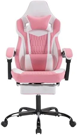 Gaming Chair with Massage and Footrest — Smart Chairs, Generic