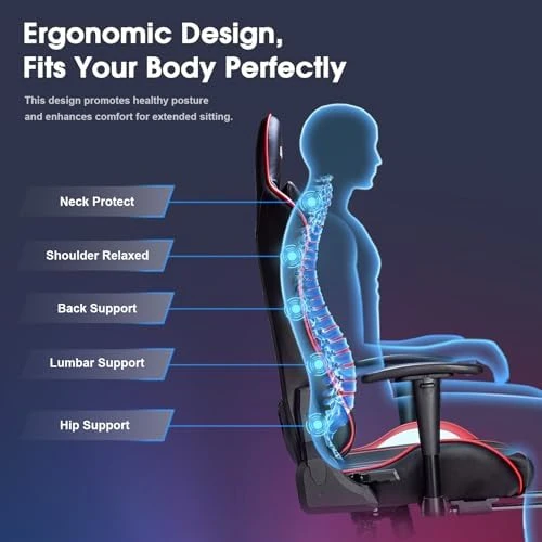 Massage Gaming Chair 7-Point — Smart Chairs, Douxlife
