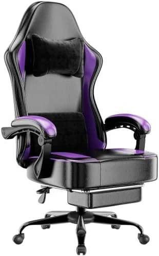 Massage Gaming Chair with Footrest — Smart Chairs, Ailatimogo
