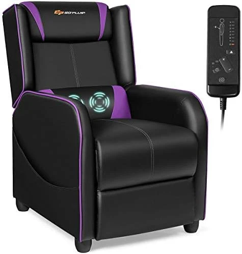 Massage Gaming Recliner Chair — Massage Chairs, Goplus